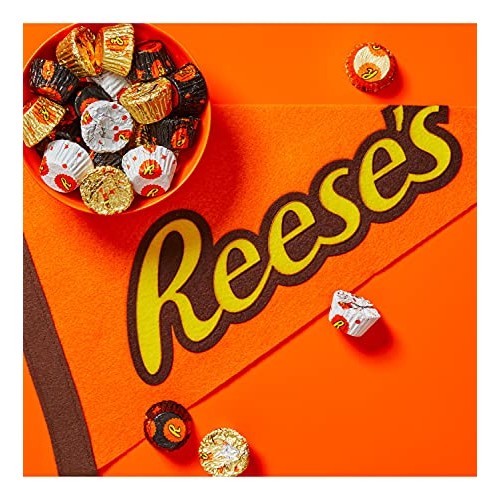 Reeses Miniatures Assorted Cups Candy, Bulk Candy, 32.1 Oz Bulk