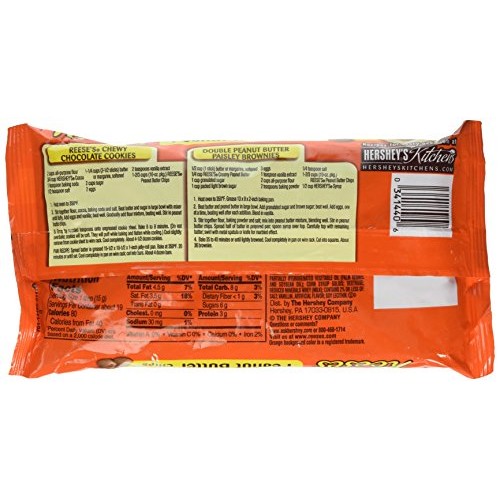 Reeses Peanut Butter Baking Chips, 10-Ounce Bag Pack Of 3