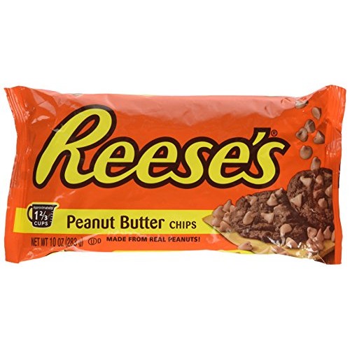Reeses Peanut Butter Baking Chips, 10-Ounce Bag Pack Of 3
