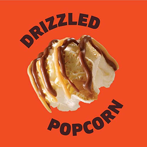 Reeses Popcorn, 5.25oz Grocery Sized Bag, Popcorn Drizzled in R...