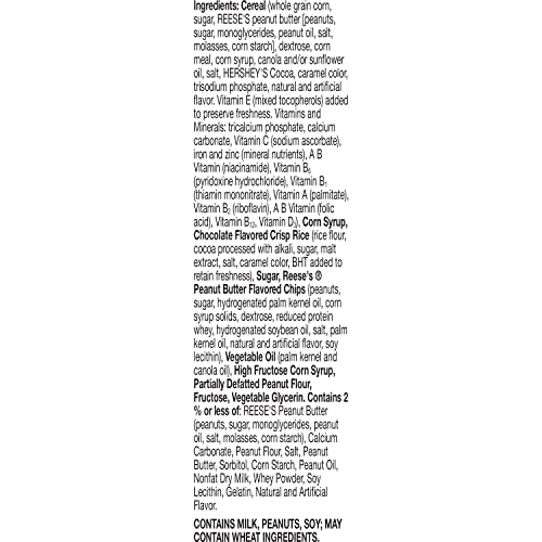 Reeses Puffs Breakfast Cereal Treat Bars, Peanut Butter &Amp; Cocoa