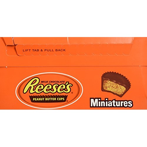 Reeses Miniature Peanut Butter Cups .31Oz - 105 Cup Box
