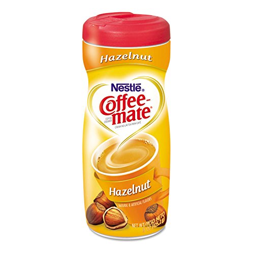 Coffee-Mate 12345 Hazelnut Creamer Powder, 15Oz Plastic Bottle