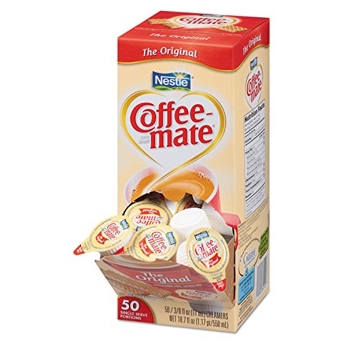 Coffee-Mate 35110Ct Original Creamer, 0.375 Oz, 50 Creamers/Box,