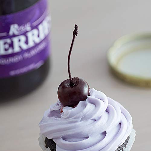 Regal 16 Oz. Purple Maraschino Cherries With Stems