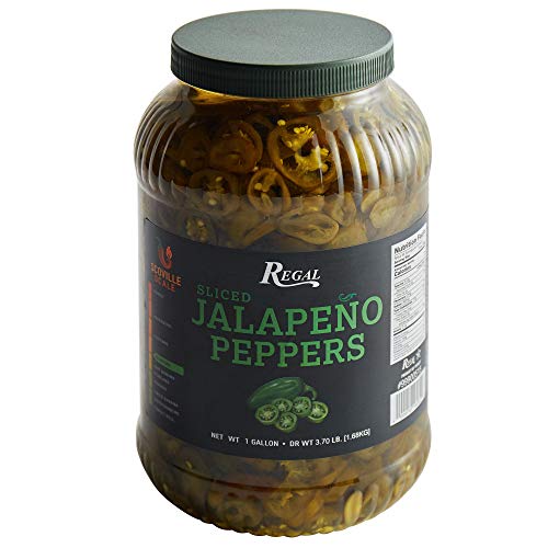 Regal Foods Sliced Jalapeno Peppers 1 Gallon