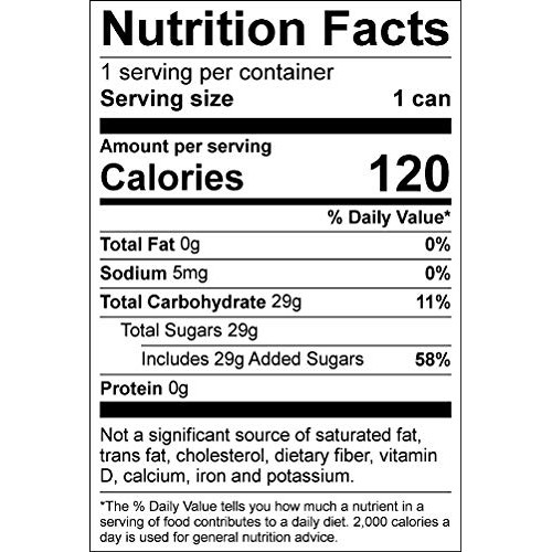 Classic Ginger Beer 7.5Oz, Case Of 24 Sleek Cans