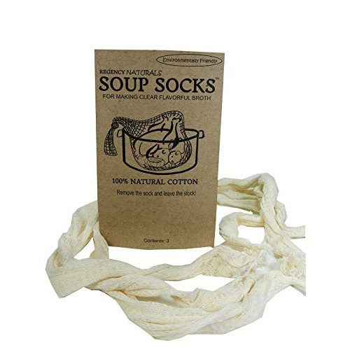 Regency Wraps Natural Soup Socks For Making Clear Broth And Flav