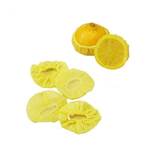 Regency Wraps Yellow Stretch Wraps Covers For Lemon Halves And W