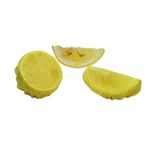 Regency Wraps Yellow Stretch Wraps Covers For Lemon Halves And W