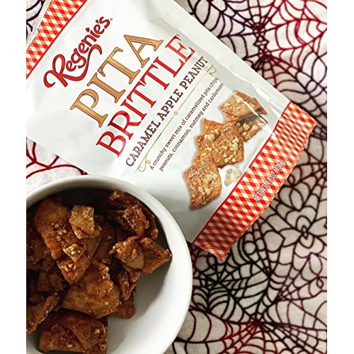 Regenies Pita Brittle - 5pack Salted Caramel Pecan, Bourbon V...