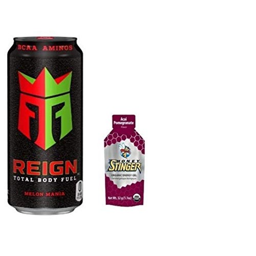 Reign Total Body Fuel - Melon Mania - 16 Ounce Pack Of 16 + Ho