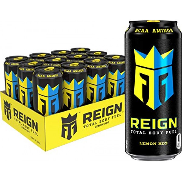 Reign Total Body Fuel, Lemon HDZ, Fitness & Performance Drink, 1...