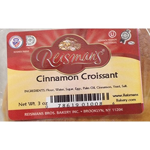 Reismans Cinnamon Croissant 3 Oz. Pack Of 3.