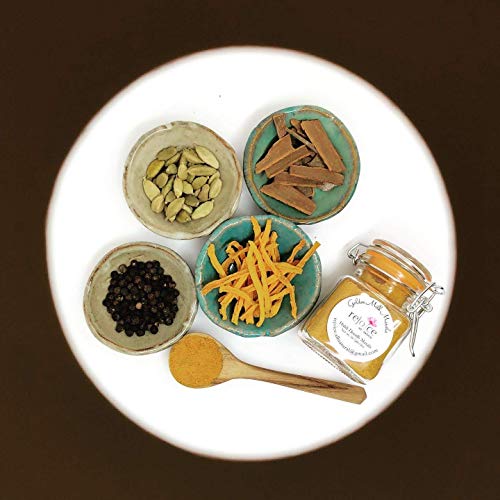 Turmeric Golden Milk Masala-All Natural Whole Spices Freshly Gro