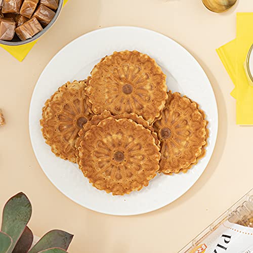 Reko Dulce De Leche Pizzelle Cookies 5.25 Oz Each 1 Item Per Or