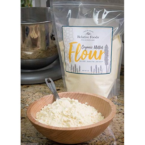 Millet Flour 3 Pounds Usda Organic Gluten Free Sourced 100% From