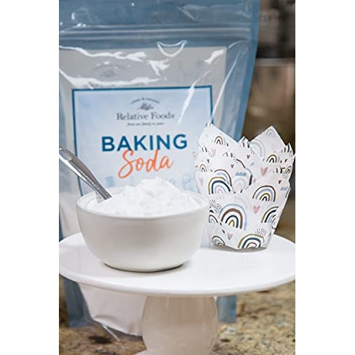 Relative Foods Baking Soda, 5 Pounds, Resealable Bag, Certified
