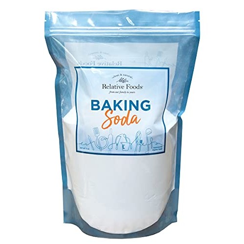Relative Foods Baking Soda, 5 Pounds, Resealable Bag, Certified