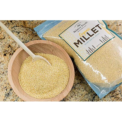 Relative Foods Usda Organic Millet Hulled, Whole Grain Seeds, Gl