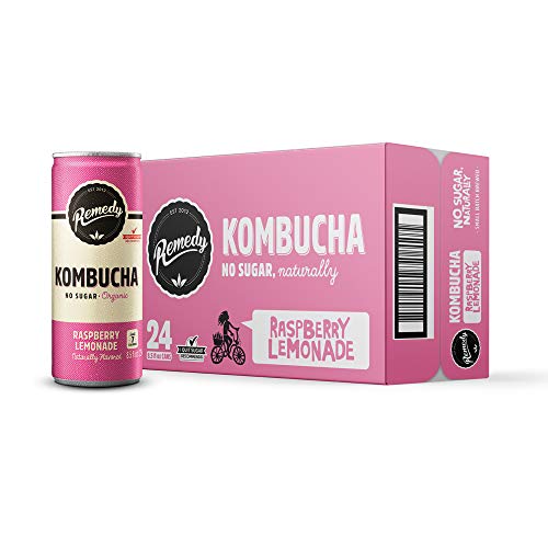 Remedy Raw Organic Kombucha - Sparkling Live Cultured Drink - Su