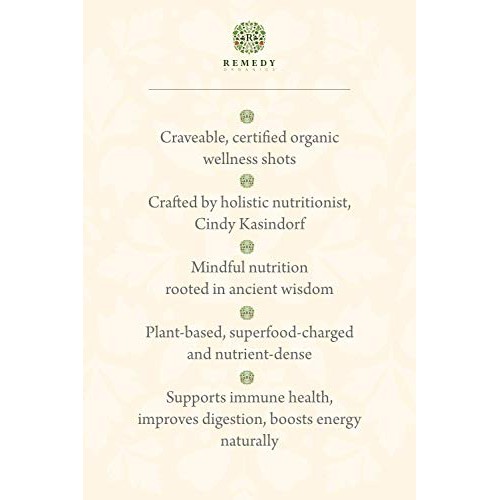 Remedy Organics Immunity Plus Shot, Variety 24-Pack | Boost Ener