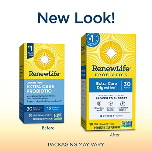 Renew Life Adult Probiotics, 30 Billion CFU Guaranteed, Probioti...