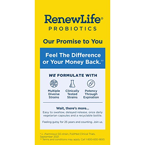 Renew Life Adult Probiotics, 30 Billion CFU Guaranteed, Probioti...