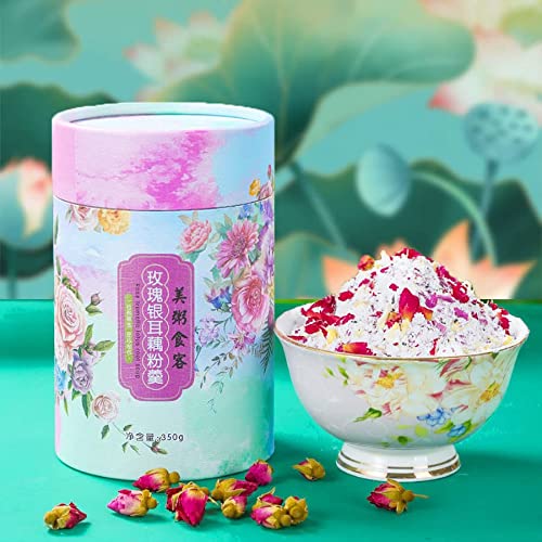 Tremella Soup , Instant Lotus Root Starch Soup,nut and Lotus Roo...