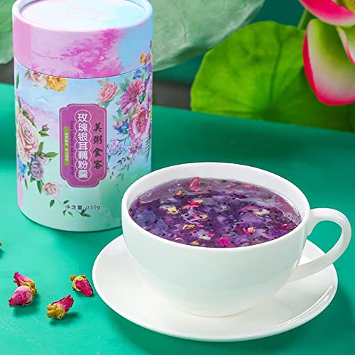 Tremella Soup , Instant Lotus Root Starch Soup,nut and Lotus Roo...