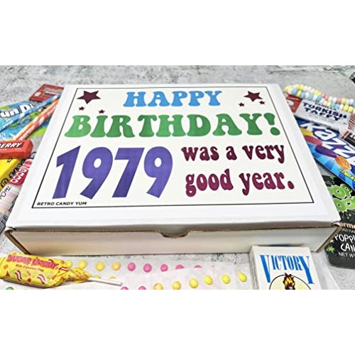 Retro Candy Yum 1979 43Rd Birthday Gift Assortment From Childhoo