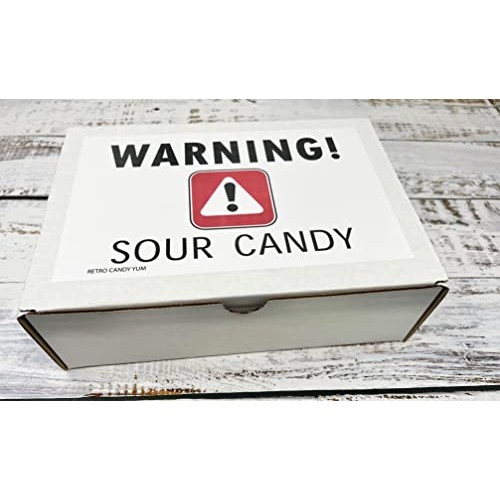 Super Sour Candy Variety Pack Gift Basket Box Care Package For B