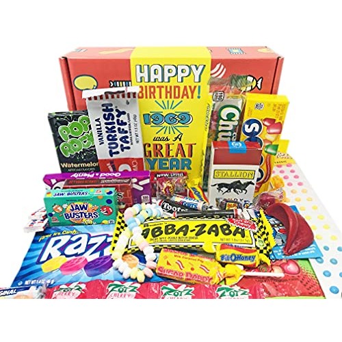 Woodstock Candy -1969 56St Birthday Gift Box Candy Assortment Fr