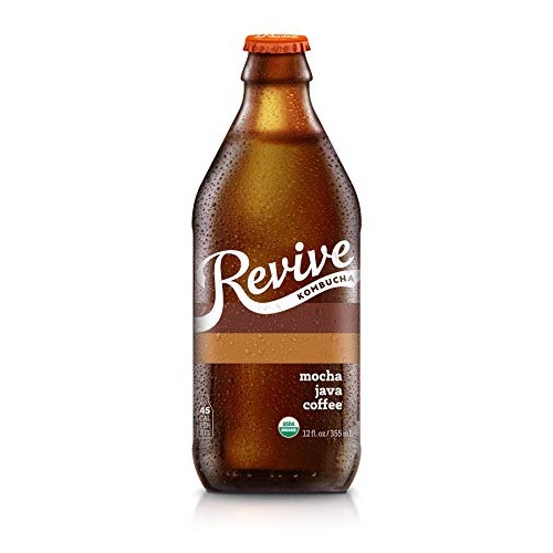 Revive Kombucha Mocha Java Coffee, 12-Pack