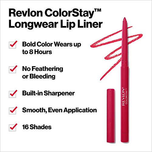 Revlon Colorstay Lip Liner, Red