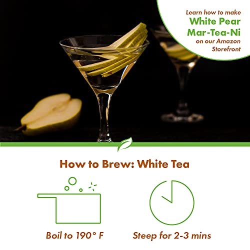 Revolution Tea White Pear Tea, 16-Count Teabags Pack Of 6