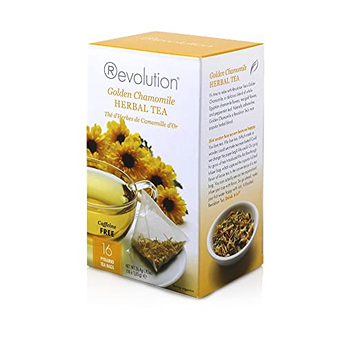 Revolution Tea - Golden Chamomile Herbal Tea | Premium Full Leaf