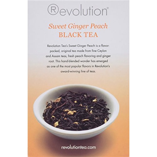 Revolution Tea - Mesh Infuser Full Leaf Tea - Sweet Ginger Peach...