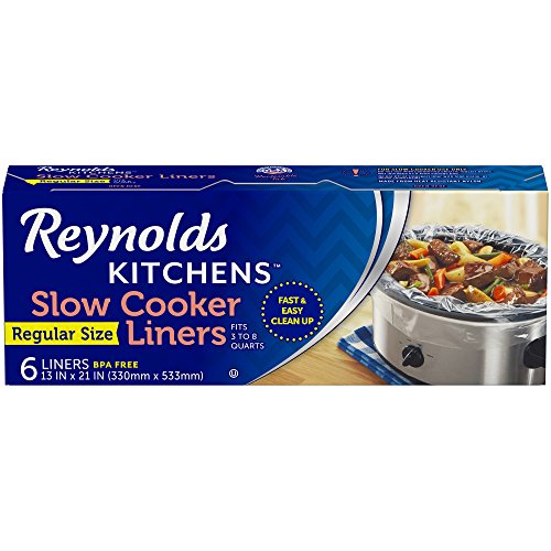 Reynolds Kitchens Premium Slow Cooker Liners - 13 X 21 Inch, 6 C