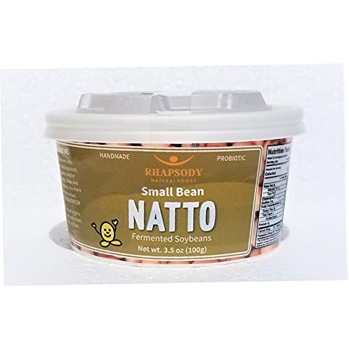 Fresh Natto, Made In Vermont - Sticky Fermented Non-Gmo Soy Bean