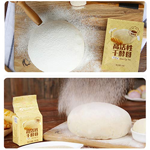 Rhfemd 100G Bread Baking Yeast Active Dry Yeast High Sugar Toler