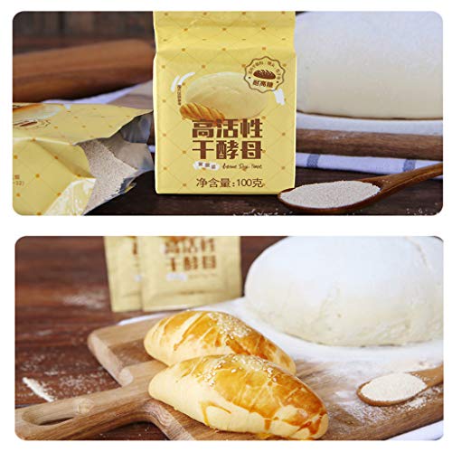 Rhfemd 100G Bread Baking Yeast Active Dry Yeast High Sugar Toler