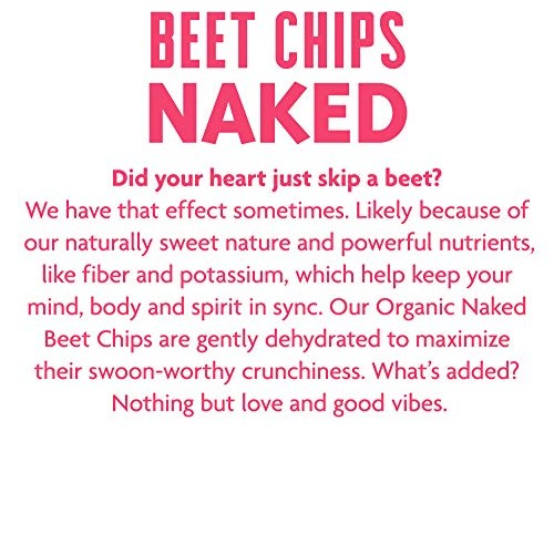 Rhythm Superfoods Beet Chips, Naked, Organic And Non-Gmo, 0.6 Oz
