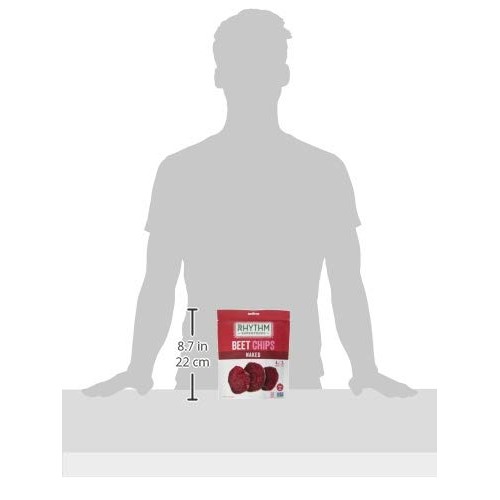 Rhythm Superfoods Beet Chips, Naked, Organic And Non-Gmo, 1.4 Oz