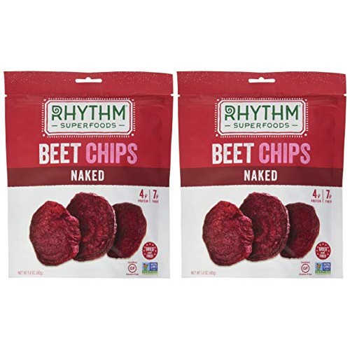 Rhythm Superfoods Beet Chips, Naked, Organic And Non-Gmo, 1.4 Oz