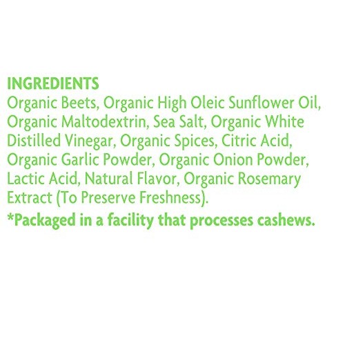 Rhythm Superfoods Beet Chips, Pickled, Organic And Non-Gmo, 1.4