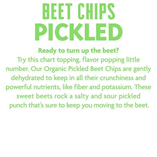 Rhythm Superfoods Beet Chips, Pickled, Organic And Non-Gmo, 1.4