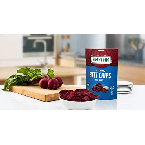 Rhythm Superfoods Beet Chips, Pickled, Organic And Non-Gmo, 1.4