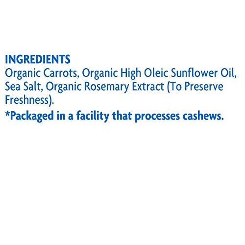 Rhythm Superfoods Carrot Sticks, Sea Salt, Organic &Amp; Non-Gmo, 1.