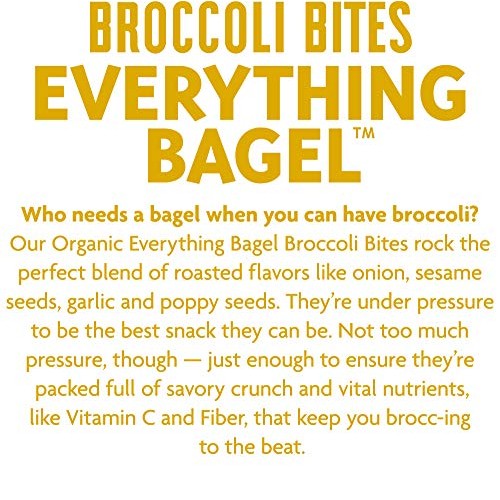 Rhythm Superfoods Crunchy Broccoli Bites, Everything Bagel Seaso...